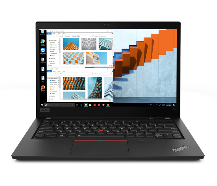 Lenovo ThinkPad T14 - Core i7-1165G7 11th Gen, 16GB DDR4 RAM, 512GB SSD M.2 NVMe, 14.0 Lenovo ThinkPad T14 - Core i7-1165G7 11th Gen, 16GB DDR4 RAM, 512GB SSD M.2 NVMe, 14.0